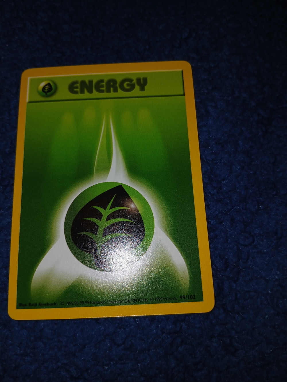 Green Pokémon Energy Card - Green